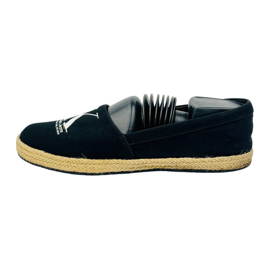 Calvin Klein Jeans Mono Seasonal Black Espadrilles (Size 37)
