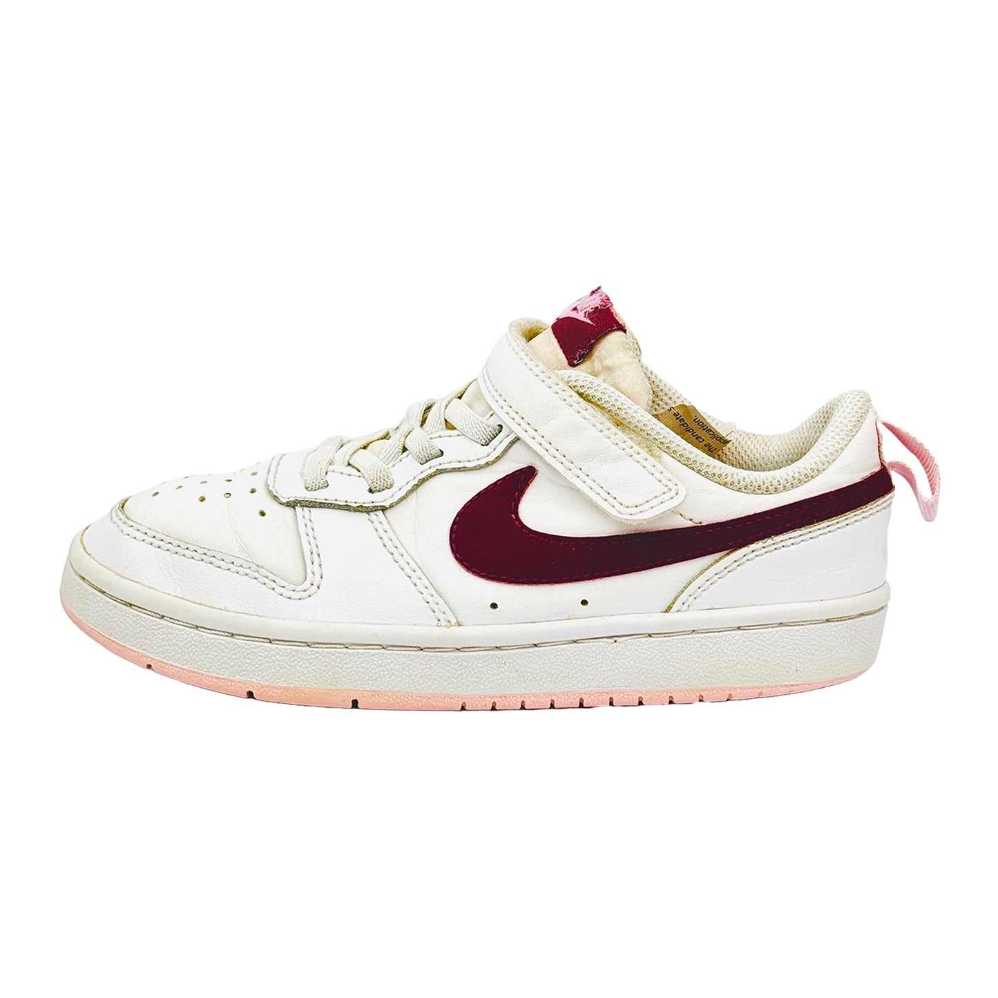 Image of Nike Court Borough Low 2 Shoes (Size 31.5) - BQ5451-120