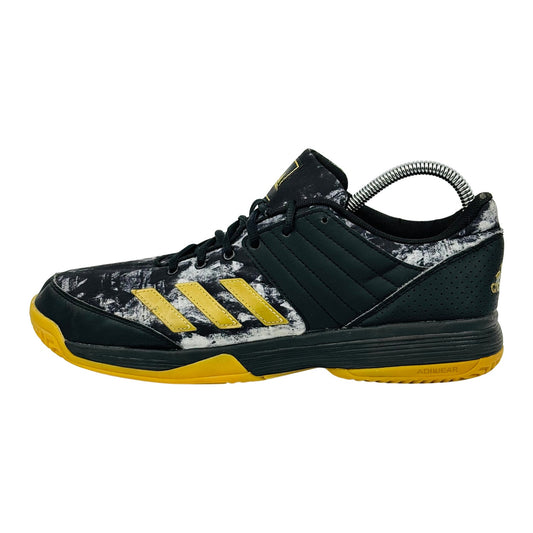 Adidas Ligra 5  Black Gold Sneakers (Size 44) - BY2572