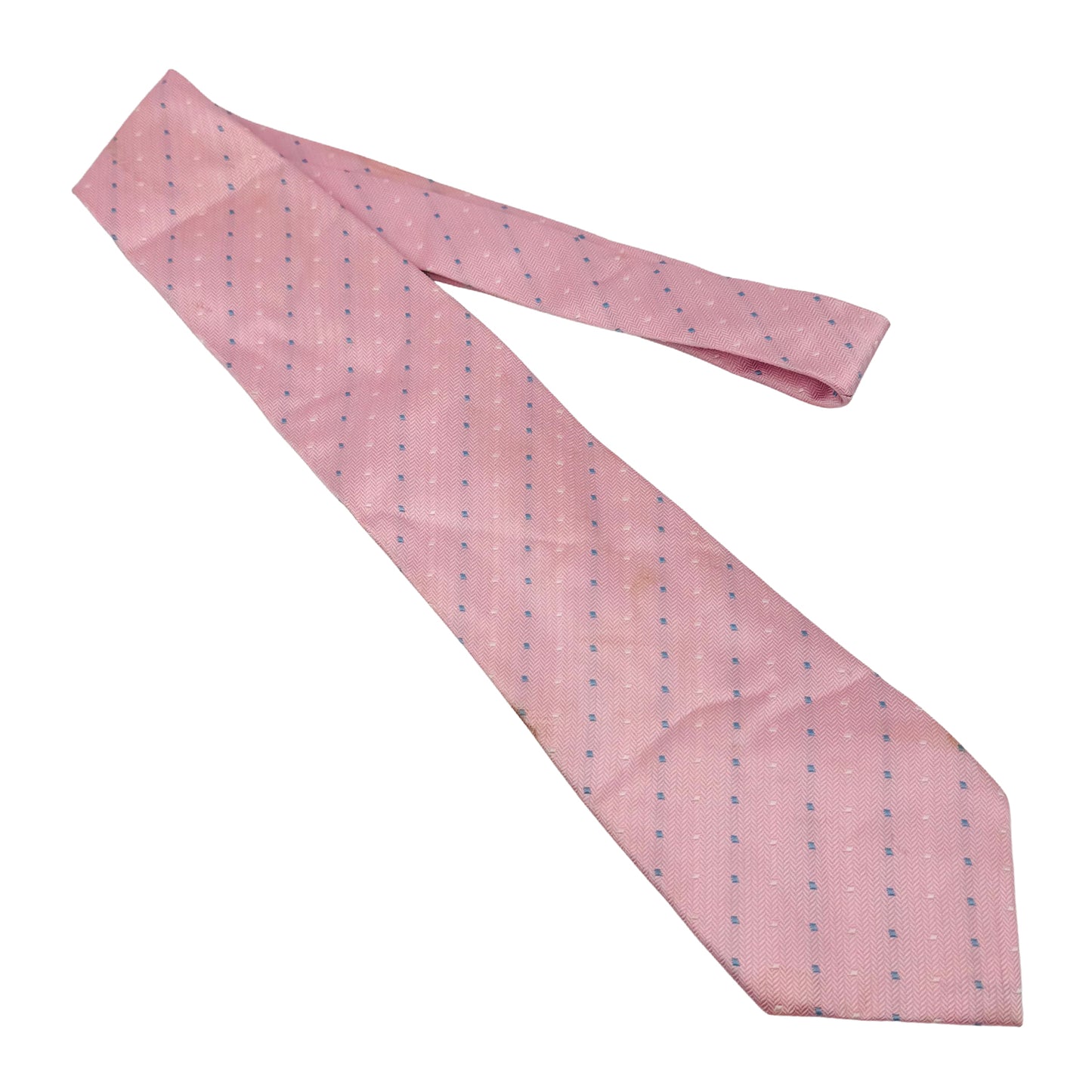 Giorgio Armani Pink 'Herringbone Texture' Tie (Size Regular)
