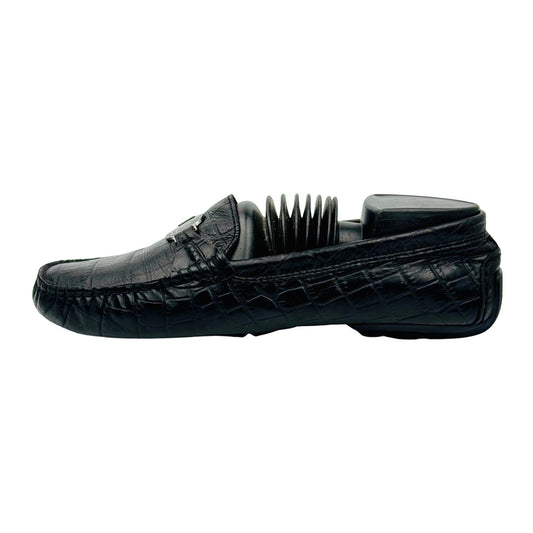 Lauren Ralph Lauren Carley Black Loafer (Size 38.5) - CARLEY-FL-CSL