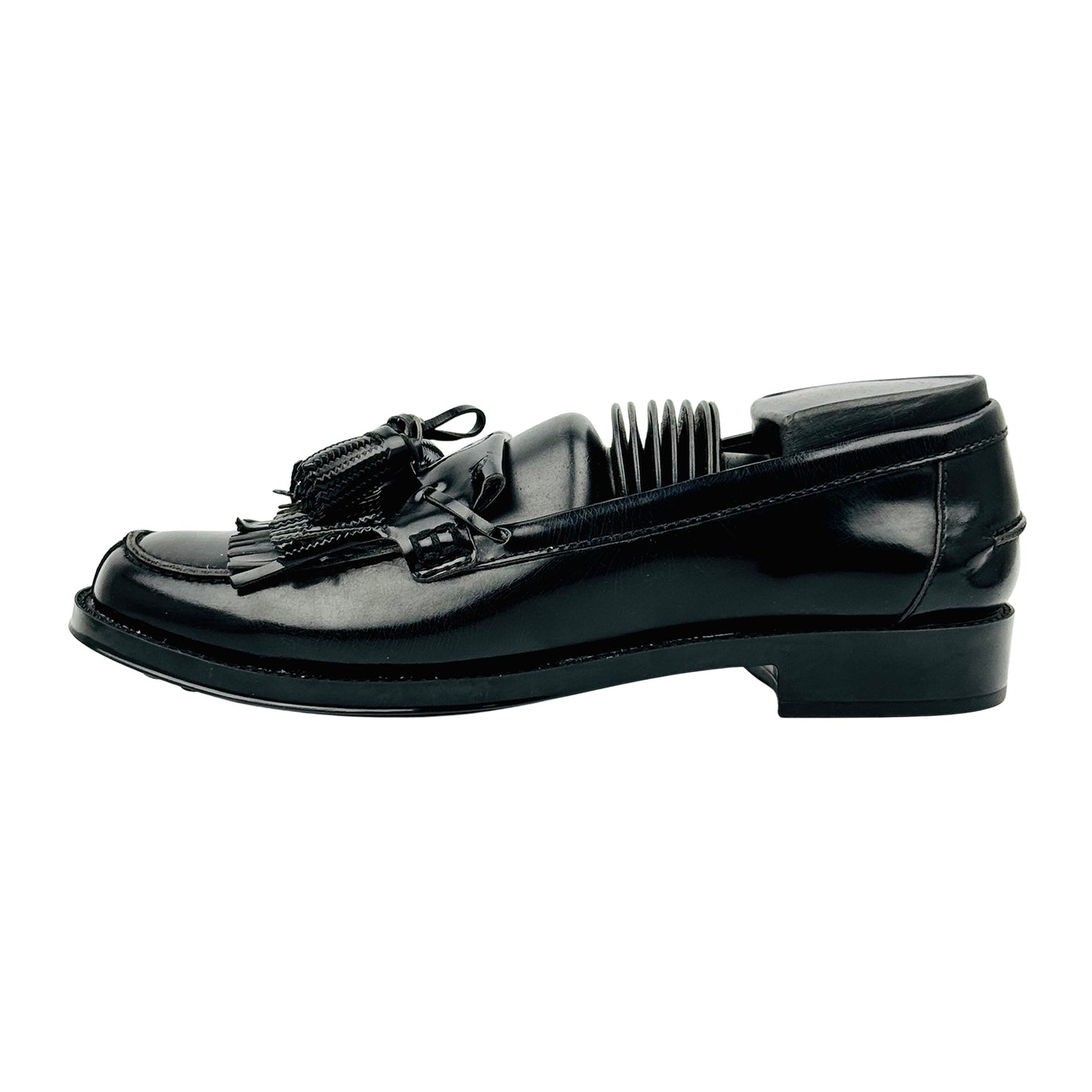 Tod's Gomma Ru Laccetto Nappine Loafers (Size 37)