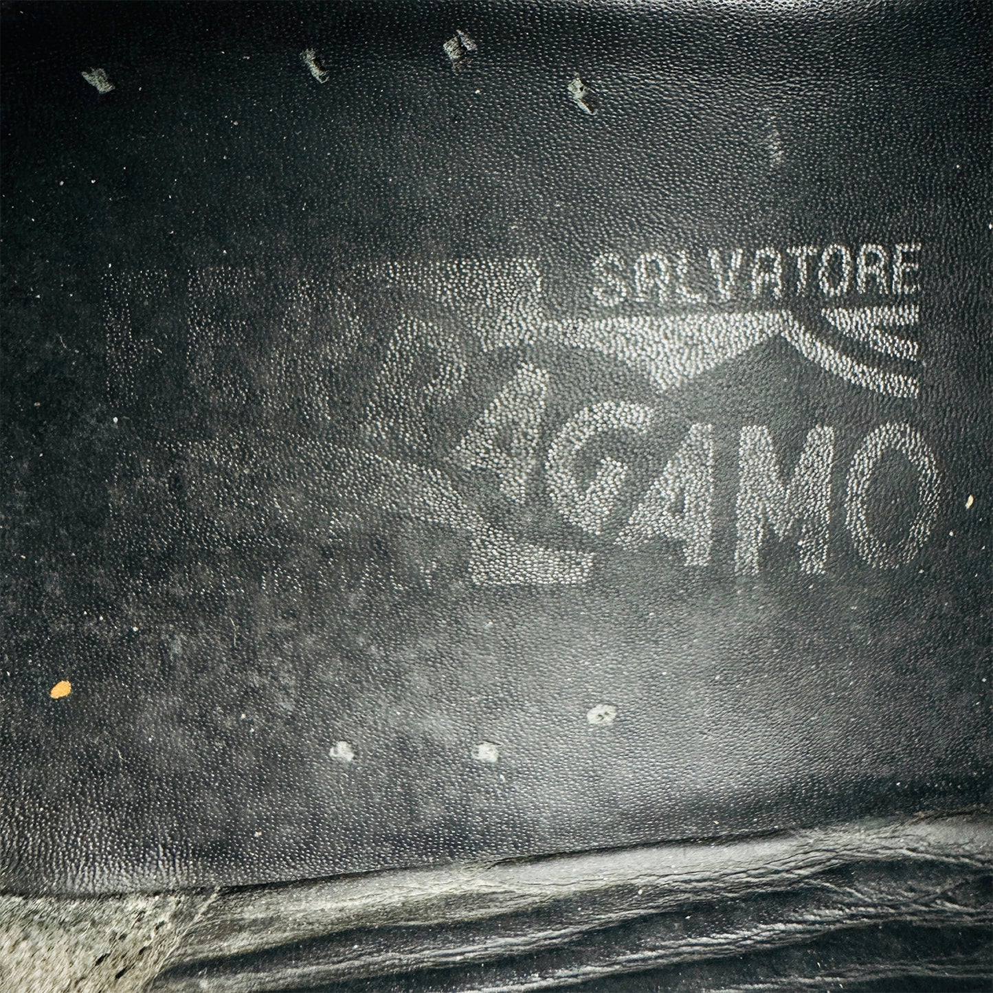 Salvatore Ferragamo David Black Loafers (Size 40)