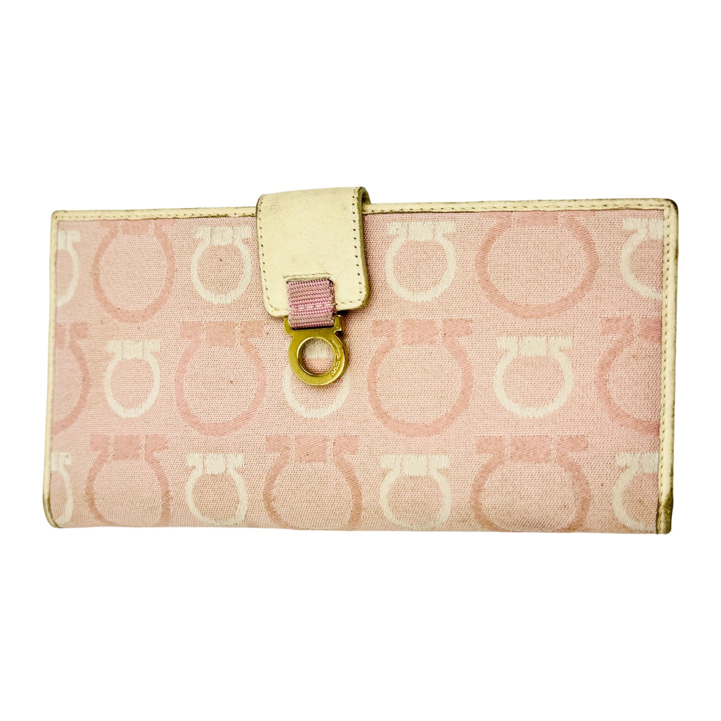 Salvatore Ferragamo Gancini Continental Long Wallet - IK-225106