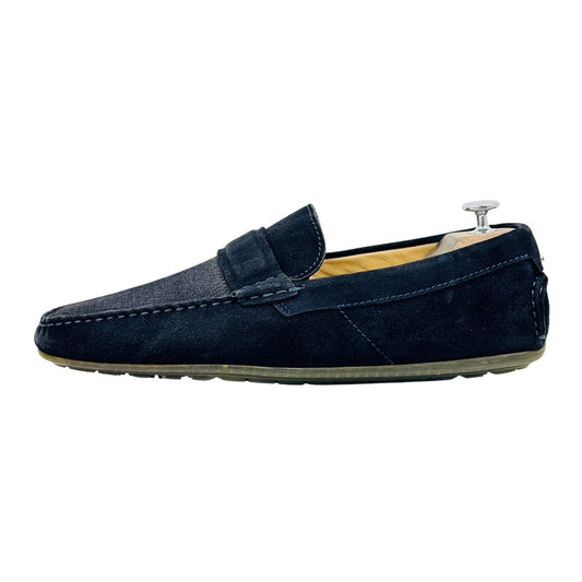 Hugo Boss Men's Noel Navy Loafers (Size 45)