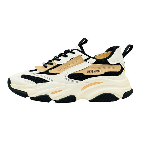 Steve Madden Possession 'Black Tan' Shoes (Size 41/41.5)