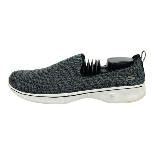 Skechers GOwalk 4 'Black White' Shoes (Size 40) - 15698 BKW