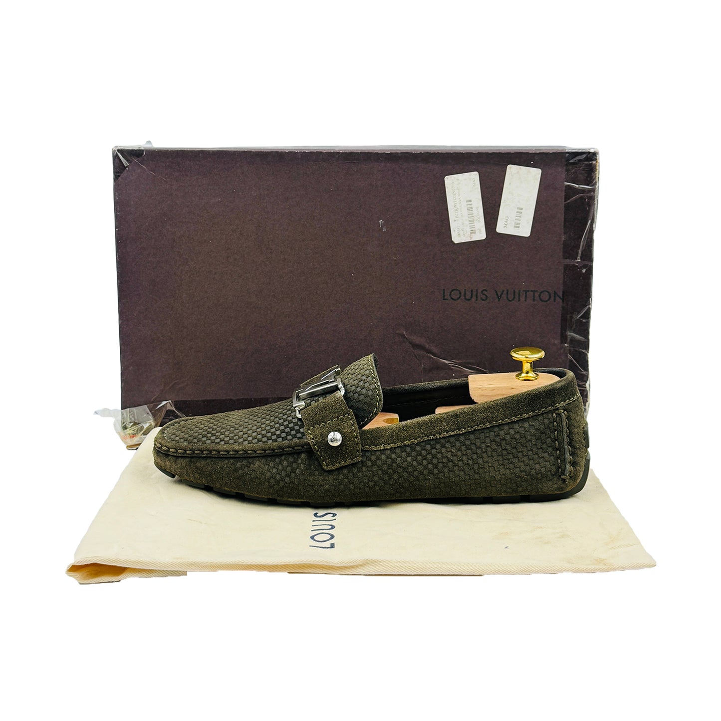 Louis Vuitton Monte Carlo 'Olive Green' Loafers (Size 42/42.5)