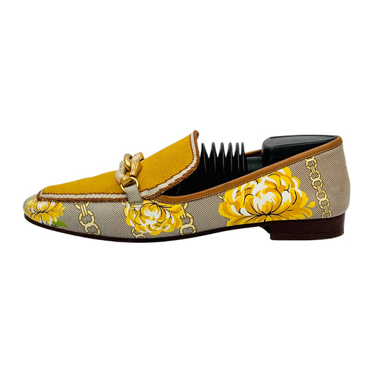 Tory Burch Jessa Floral-Pattern Loafers (Size 40.5/41)