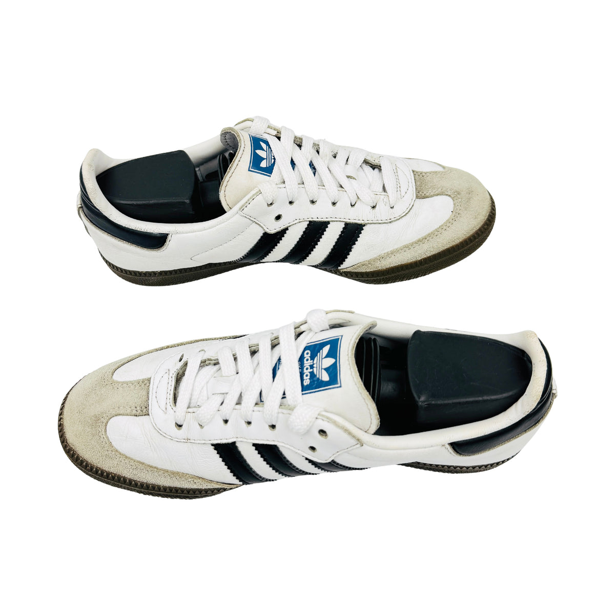 Adidas Samba OG 'Black White' Sneakers (Size 39.5) - B75806