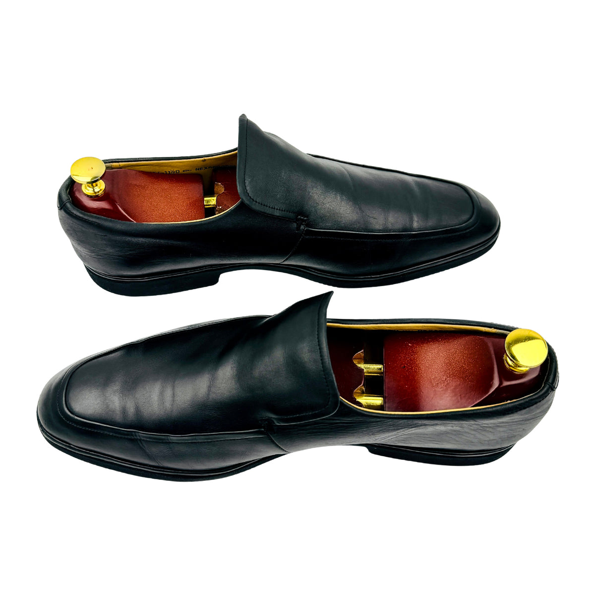 Bally Nexaro Black Leather Loafers (Size 44) - NEXARO-000