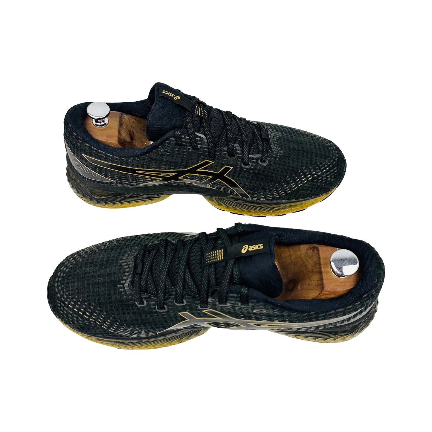 ASICS Gel-Saiun 'Black Pure Gold' Shoes (Size 46) - 1011B400-001