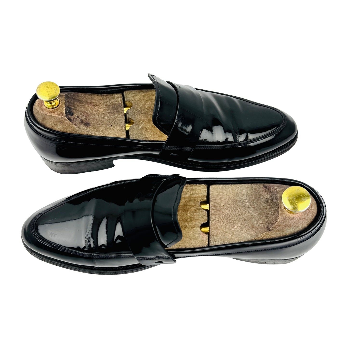 Givenchy Black Patent Leather Loafers (Size 41)