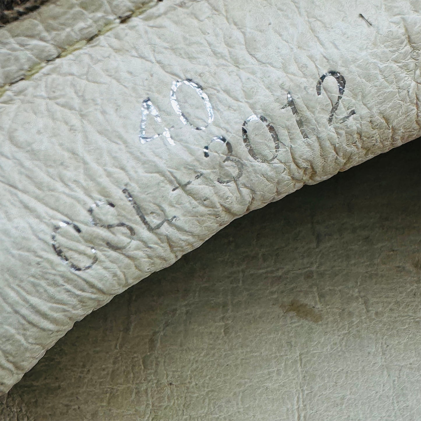 Tod’s Beige Croc-Embossed Nubuck Driving Loafers (Size 40/40.5)