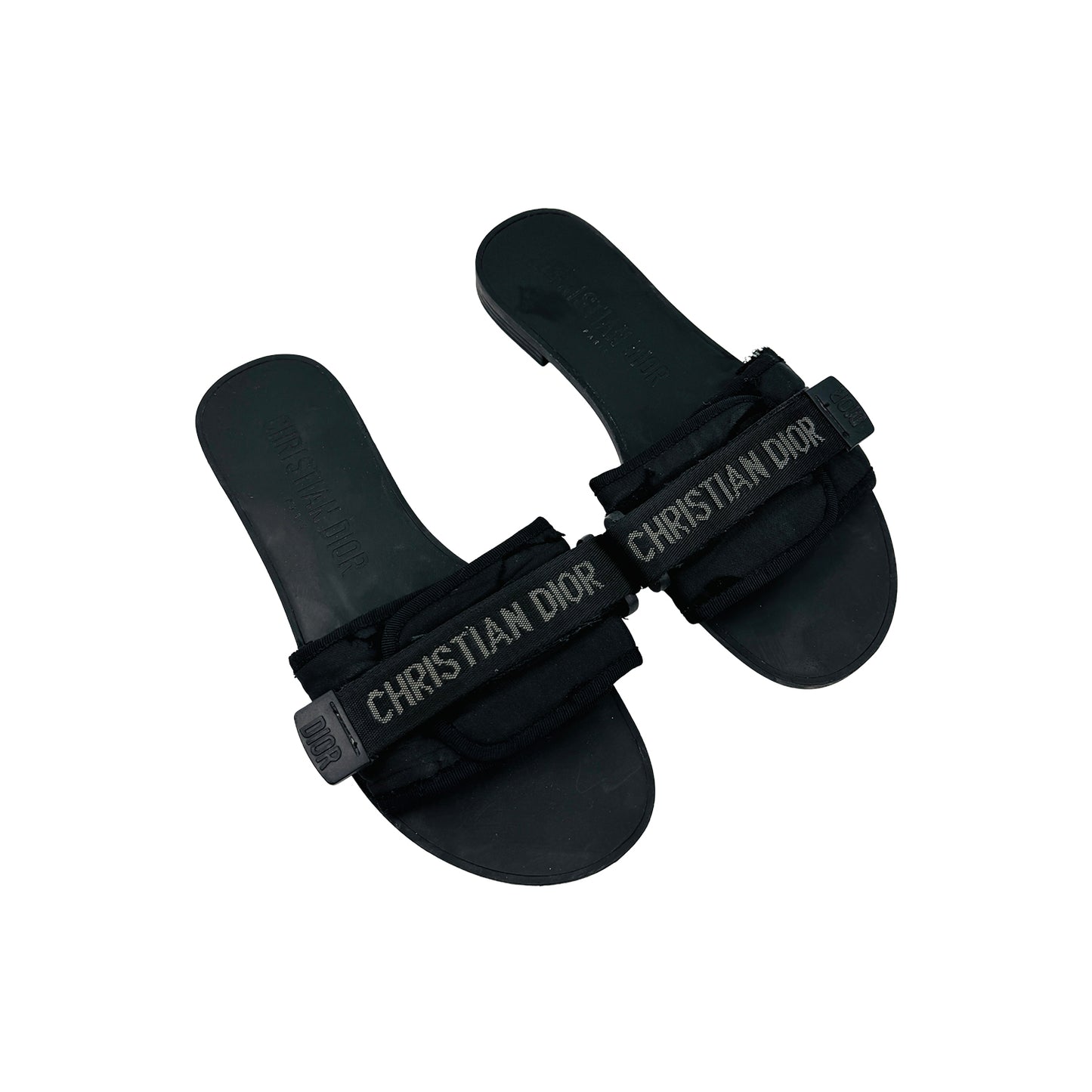 Christian Dior Evolution Black Slides (Size 41)