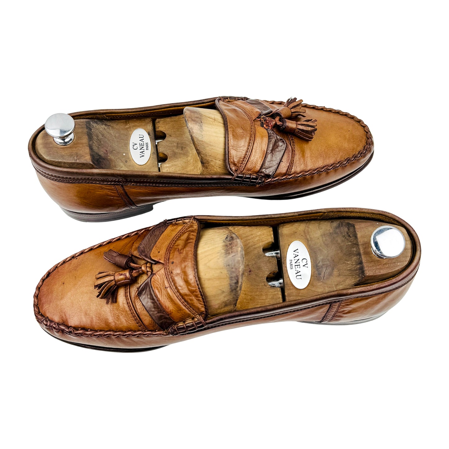 Bally Men's Brown Tassel Loafers (Size 45/45.5)