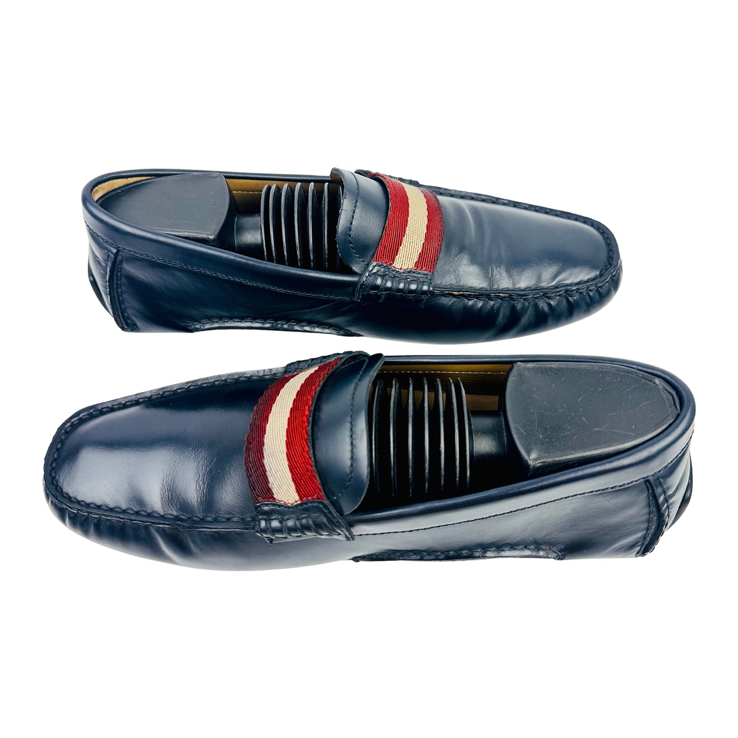 Bally Pilot Navy Blue Italian Loafers (Size 40/40.5) - 6198385