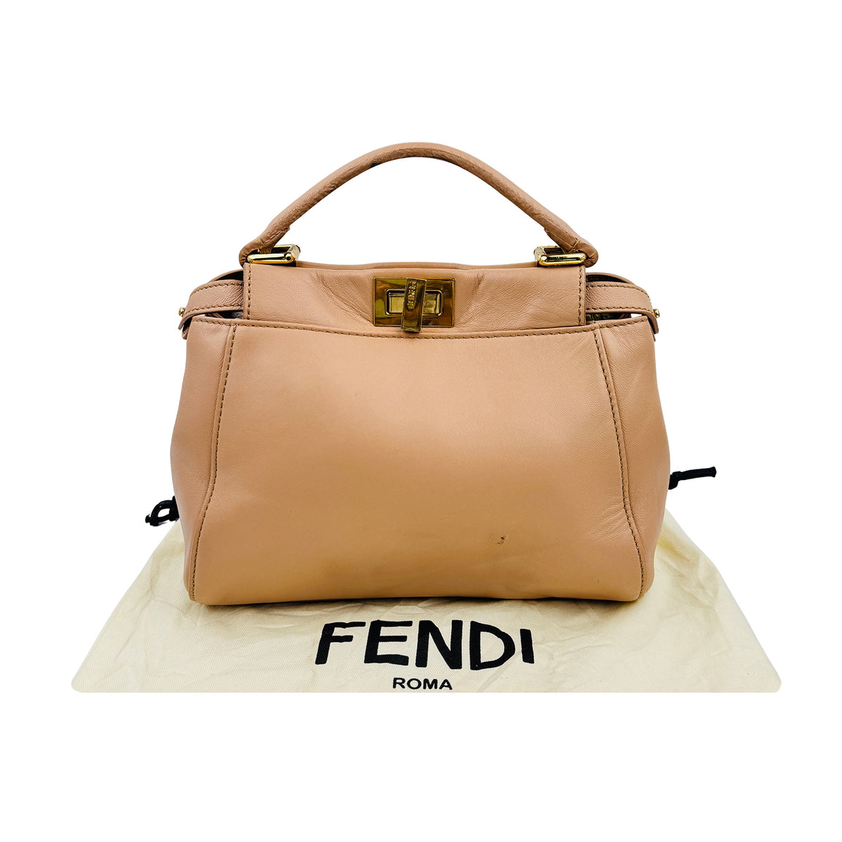 Fendi Mini Peekaboo Satchel Satchel Bag - 8BN244