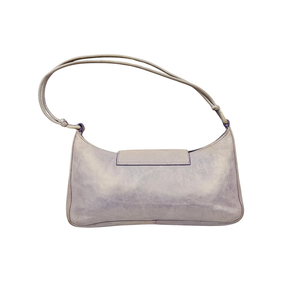 Claudio Orciani Metallic Leather Shoulder Bag
