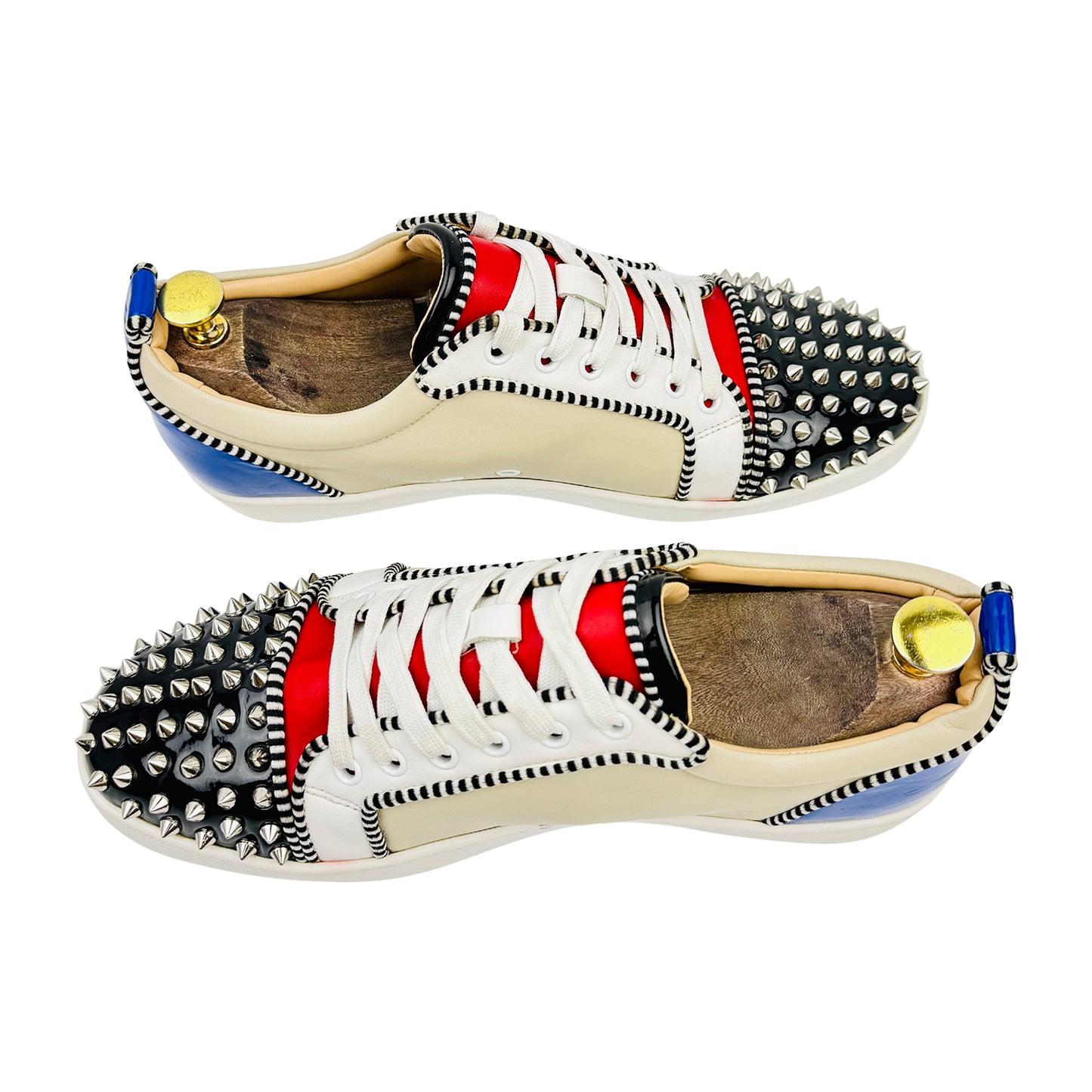 Christian Louboutin Louis Junior Spikes Orlato Sneakers (Size 43)