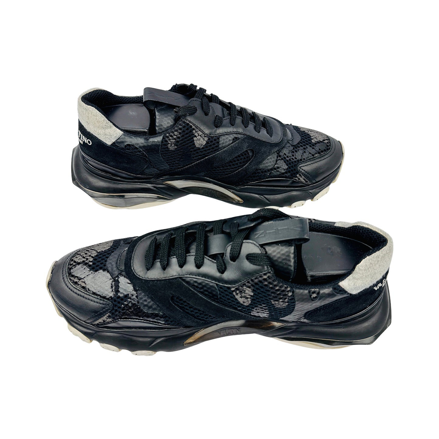 Valentino Garavani Bounce 'Black Camo' Shoes (Size 41/41.5)