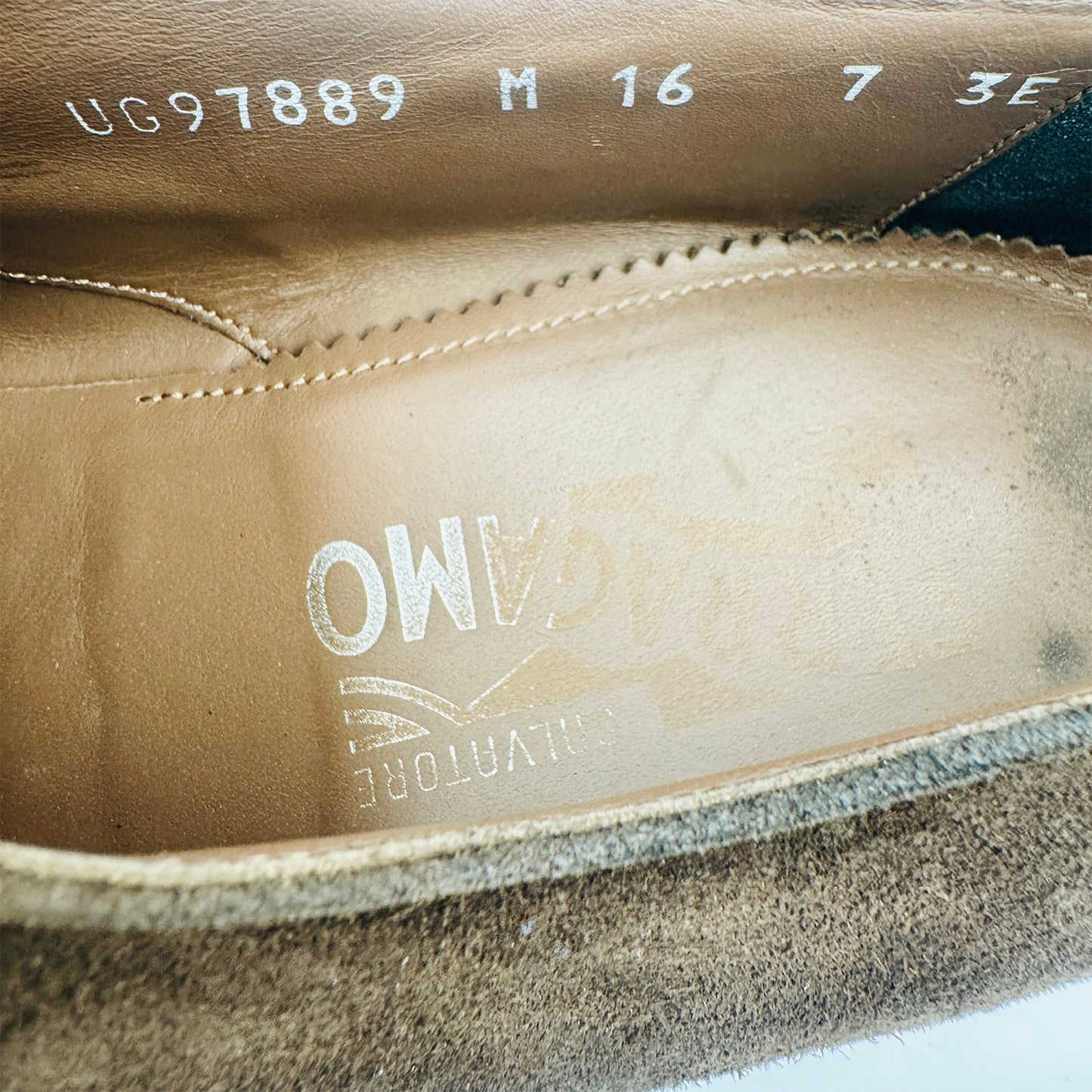 Salvatore Ferragamo Brown Derby Shoes (Size 41/41.5)