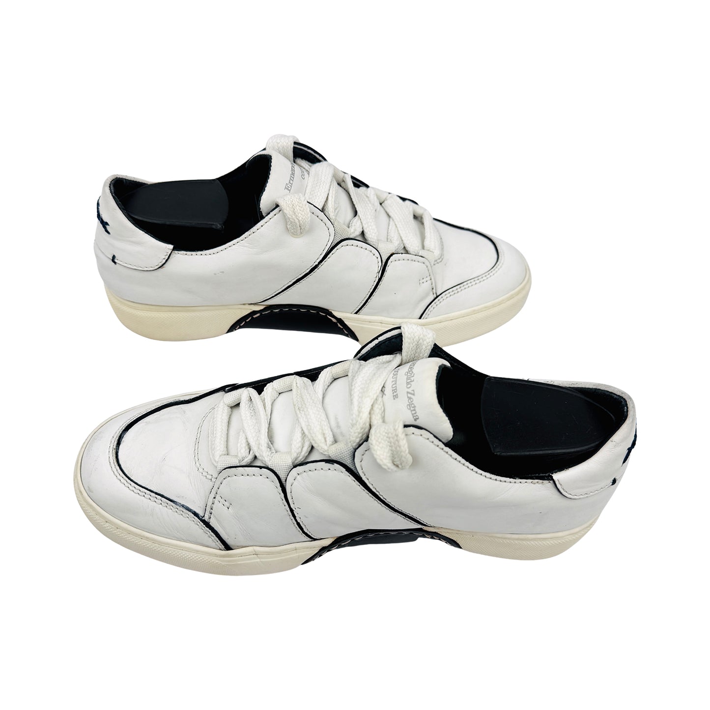 Ermenegildo Zegna Couture Tiziano XXX White Sneakers (Size 39/39.5)