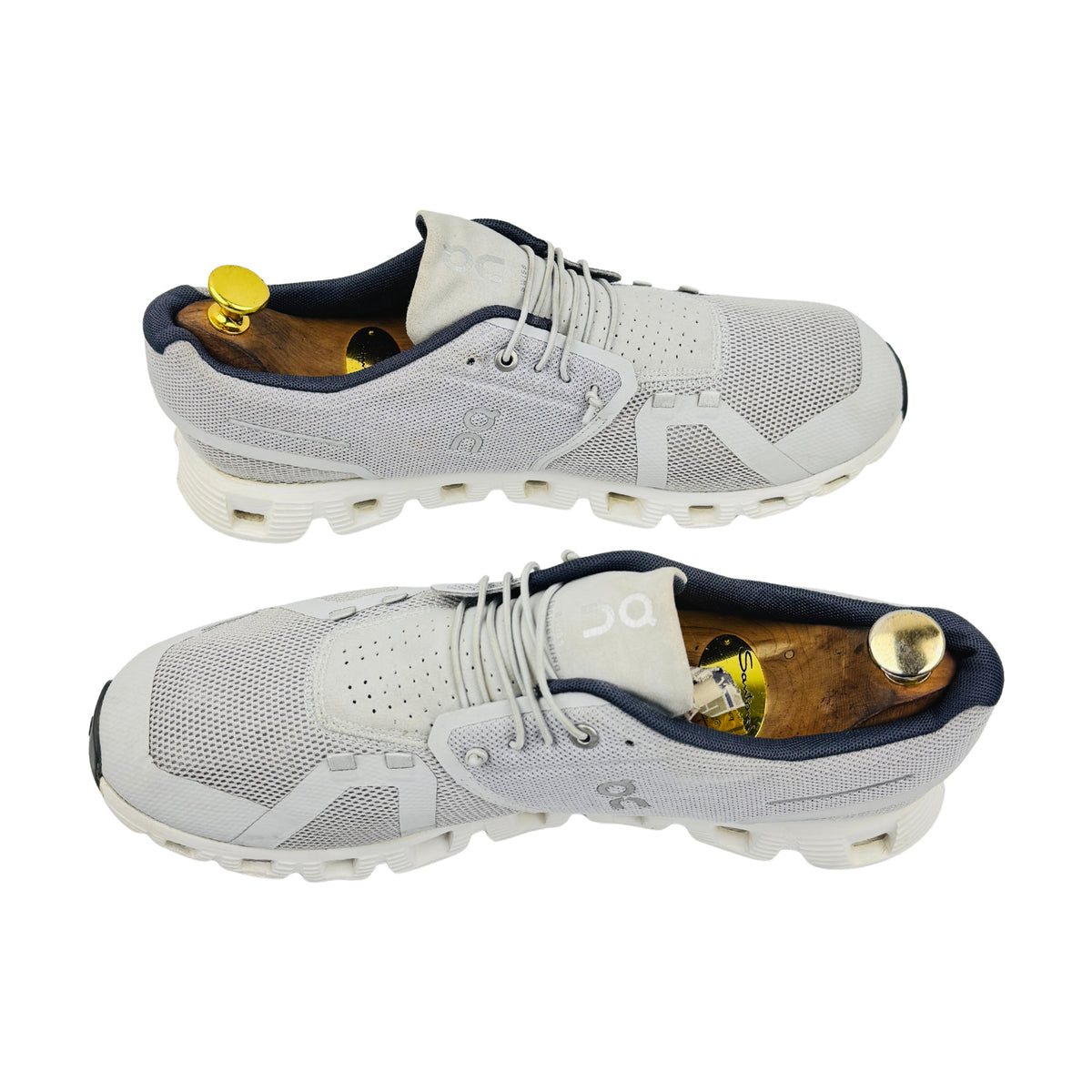On Running Cloud 5 'Glacier White' Shoes (Size 46) - 59.98909