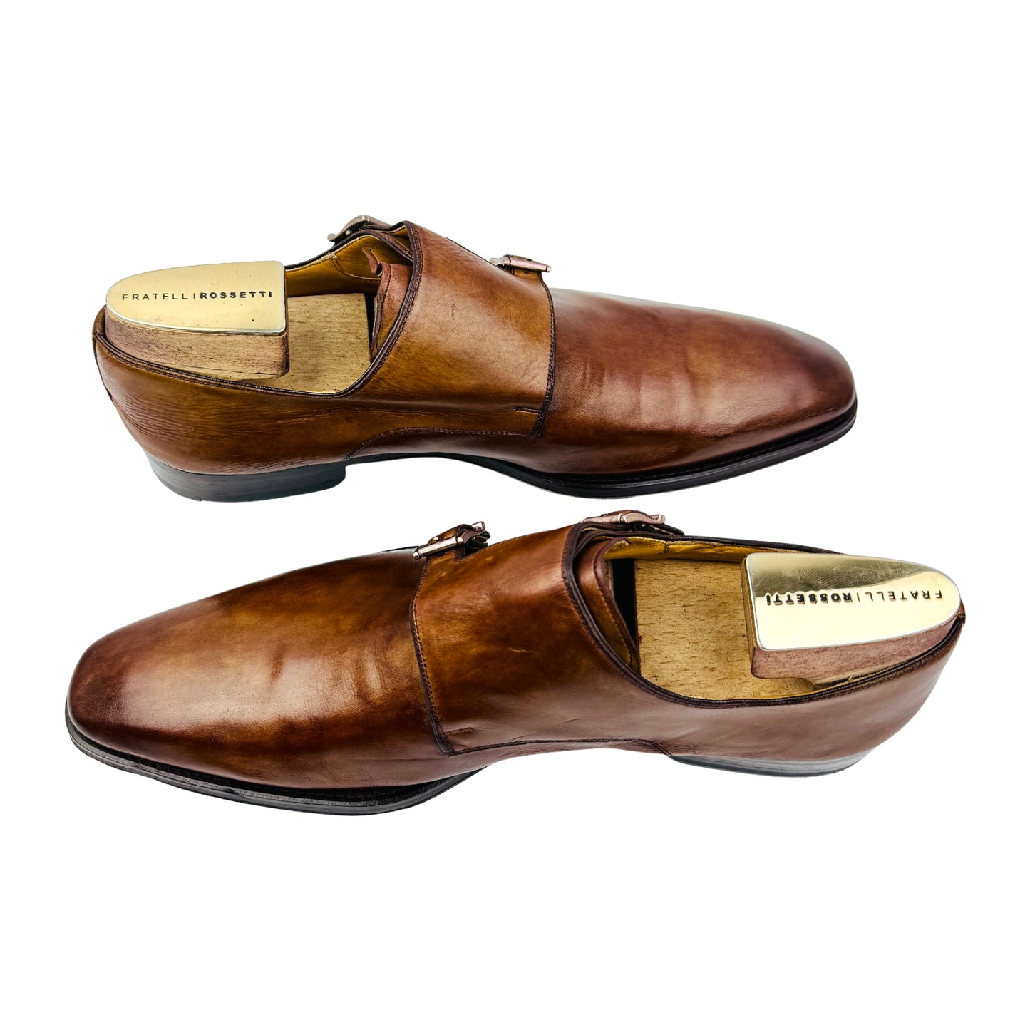 Magnanni Men's Double Monk Strap Shoes (Size 44)