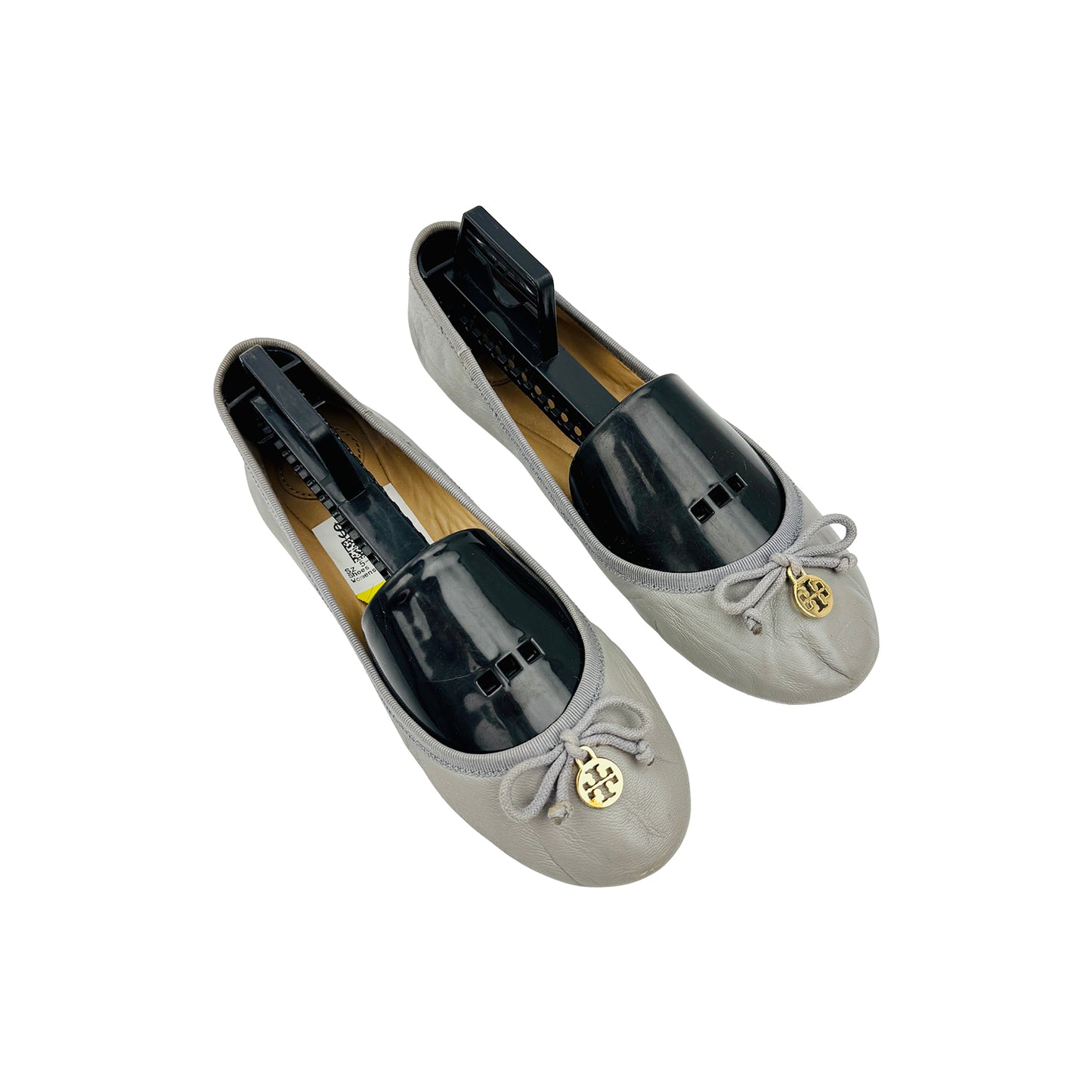 Tory Burch Laila Light Grey Ballet Flats (Size 35.5)