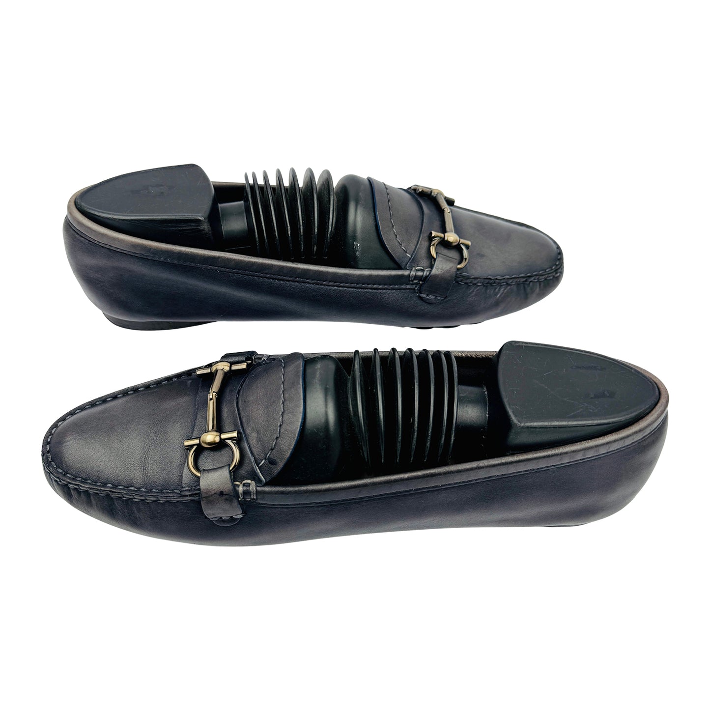 Salvatore Ferragamo Women's Black Penny Loafers (Size 39/39.5)
