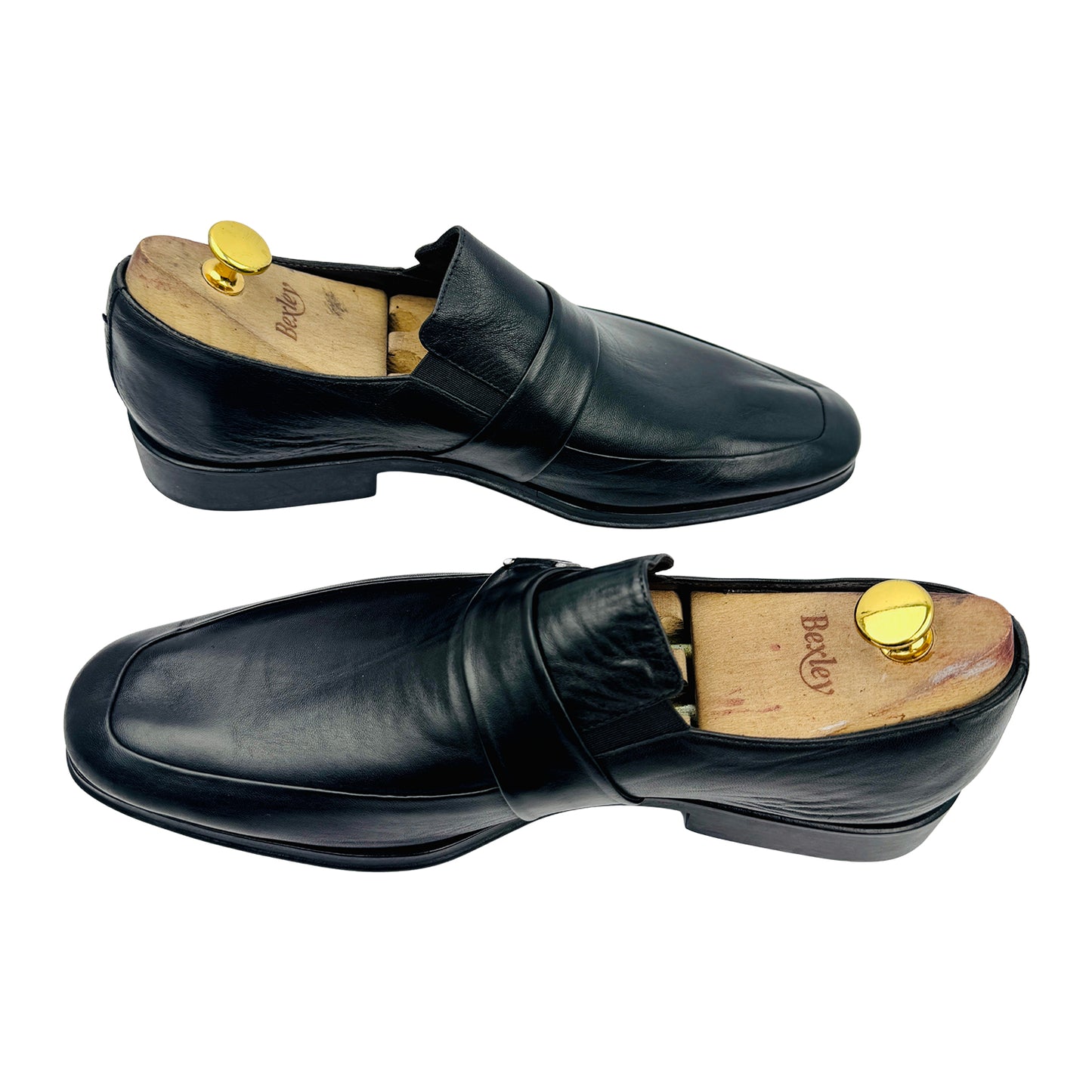 Bruno Magli Pivetto Leather Black Loafers (Size 42/42.5)