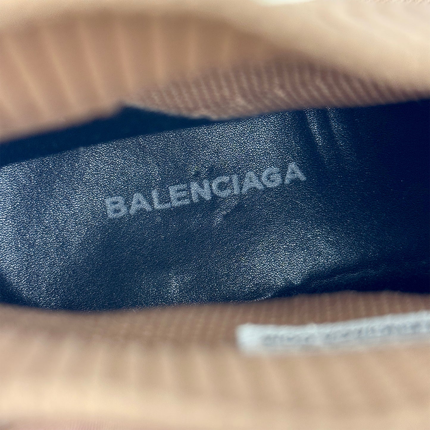 Balenciaga Speed Beige Italian Trainers (Size 39)