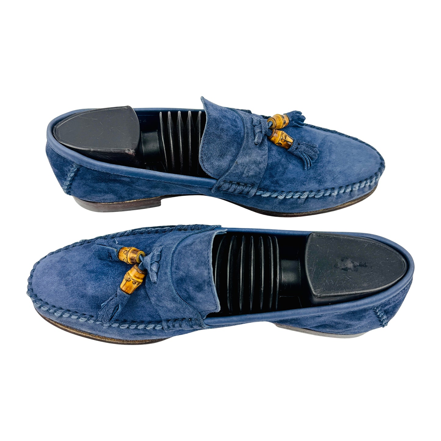 Gucci 'Indigo' Italian Suede Moccasins (Size 41/41.5) - 174324