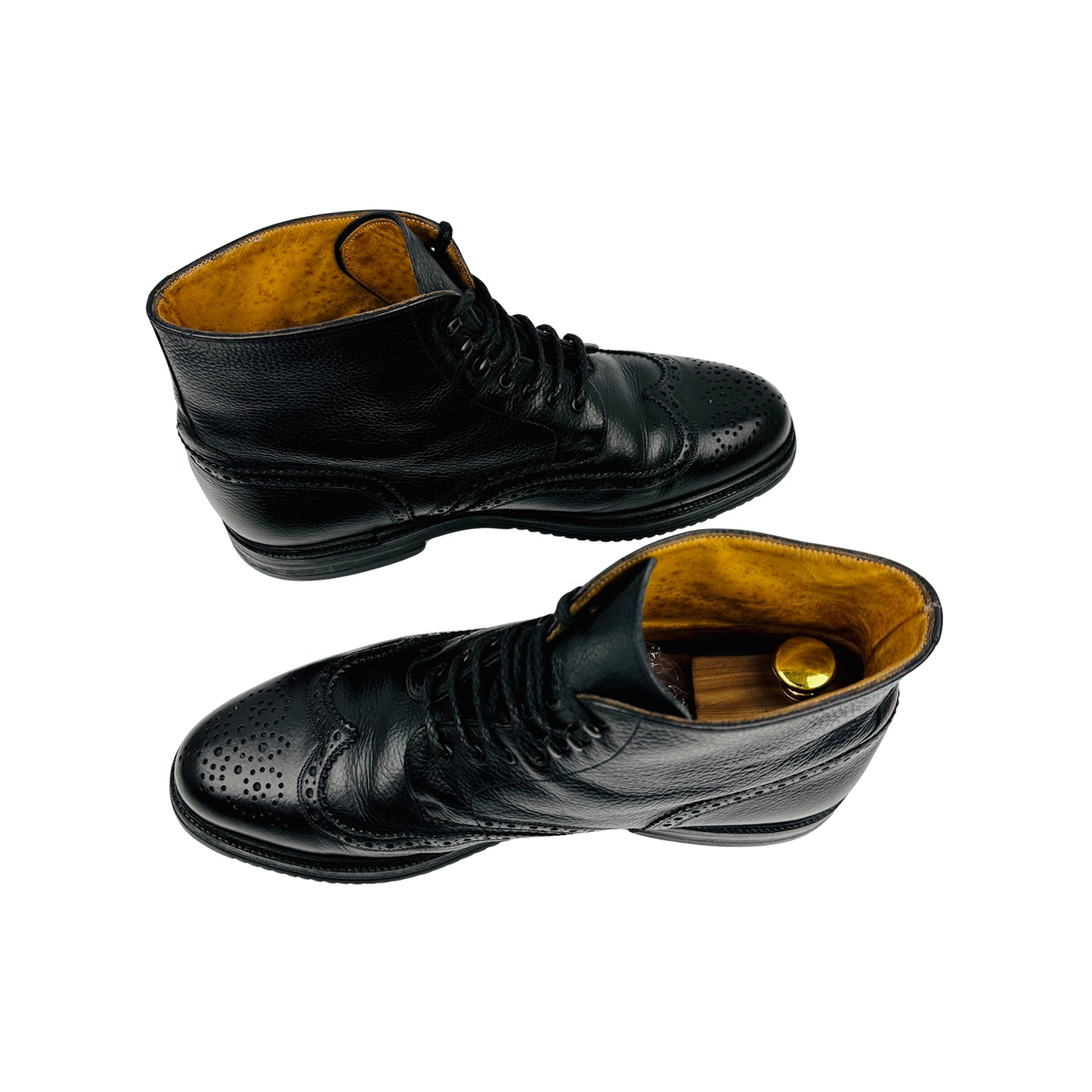 Bally Black Leather Swiss Made Boots (Size 42.5)