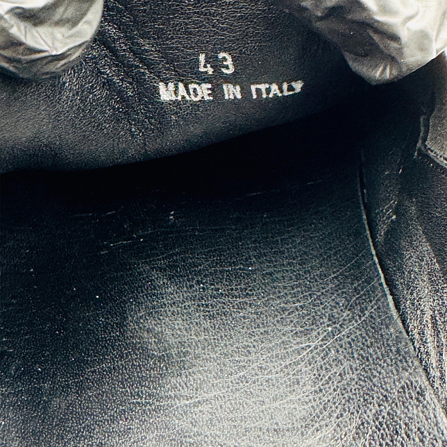 Jimmy Choo Black Patent Leather Trim Shoes (Size 42.5/43)