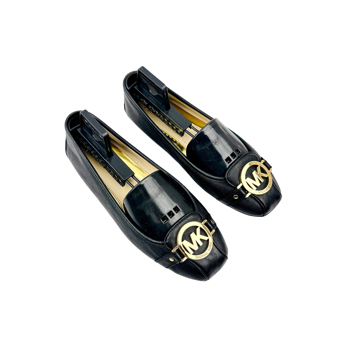 Michael Kors Fulton Saffiano Leather Moccasins (Size 37)