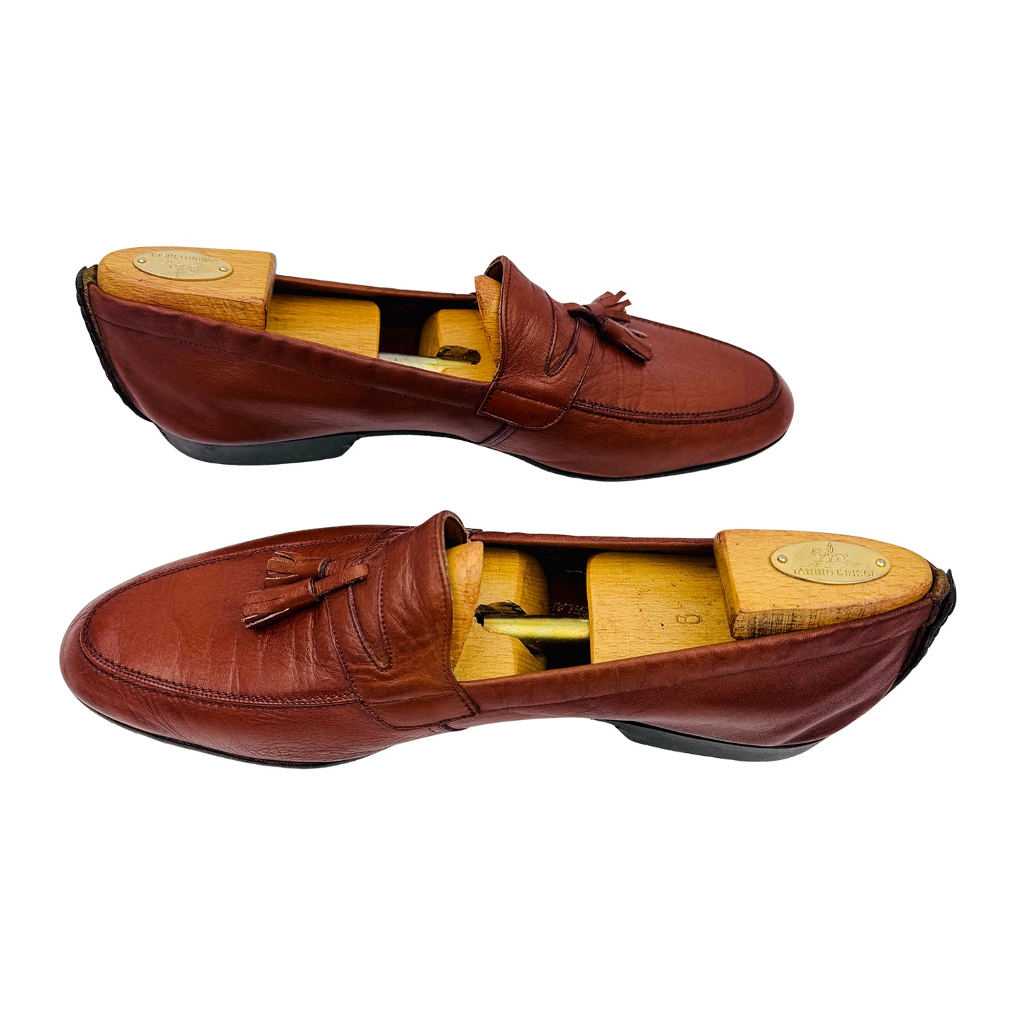 Bally Men's Tassel Elastic Grip Loafers (Size 43/43.5)