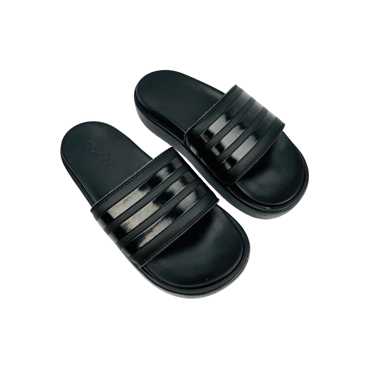 Adidas Adilette Platform Slippers (Size 39) - HQ6179