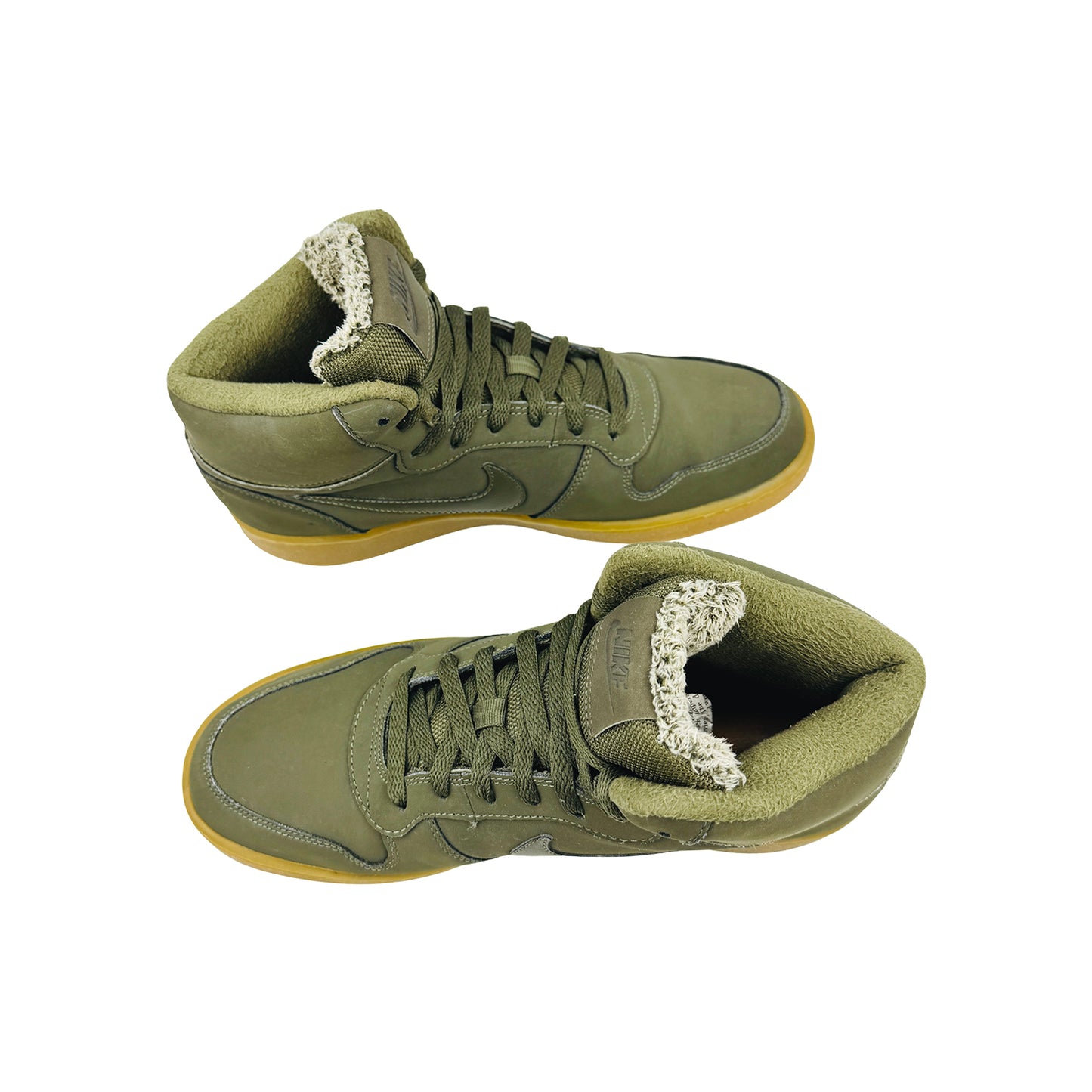 Nike Ebernon Mid SE "Cargo Khaki" Sneakers (Size 43) - AQ8125-301