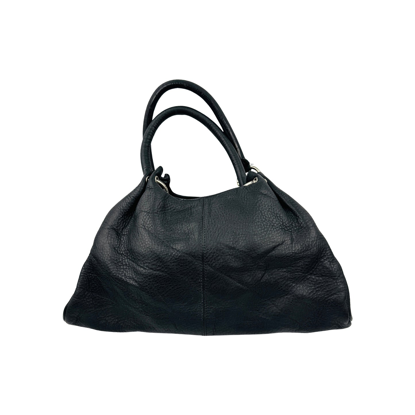 Chanel CC Cup Black Cavier Leather Tote Bag