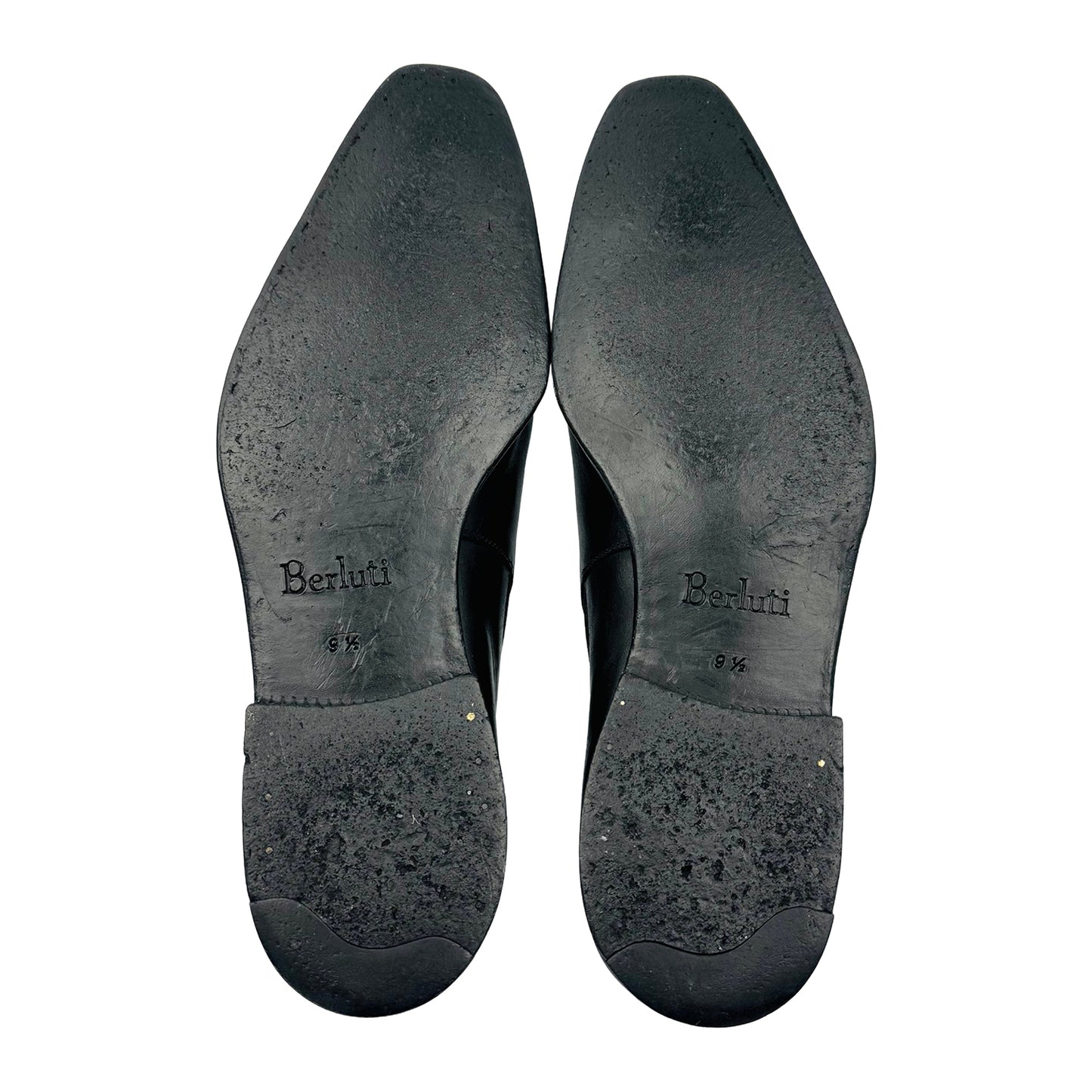 Berluti Men's Chelsea Black Formal Boots (Size 43.5)