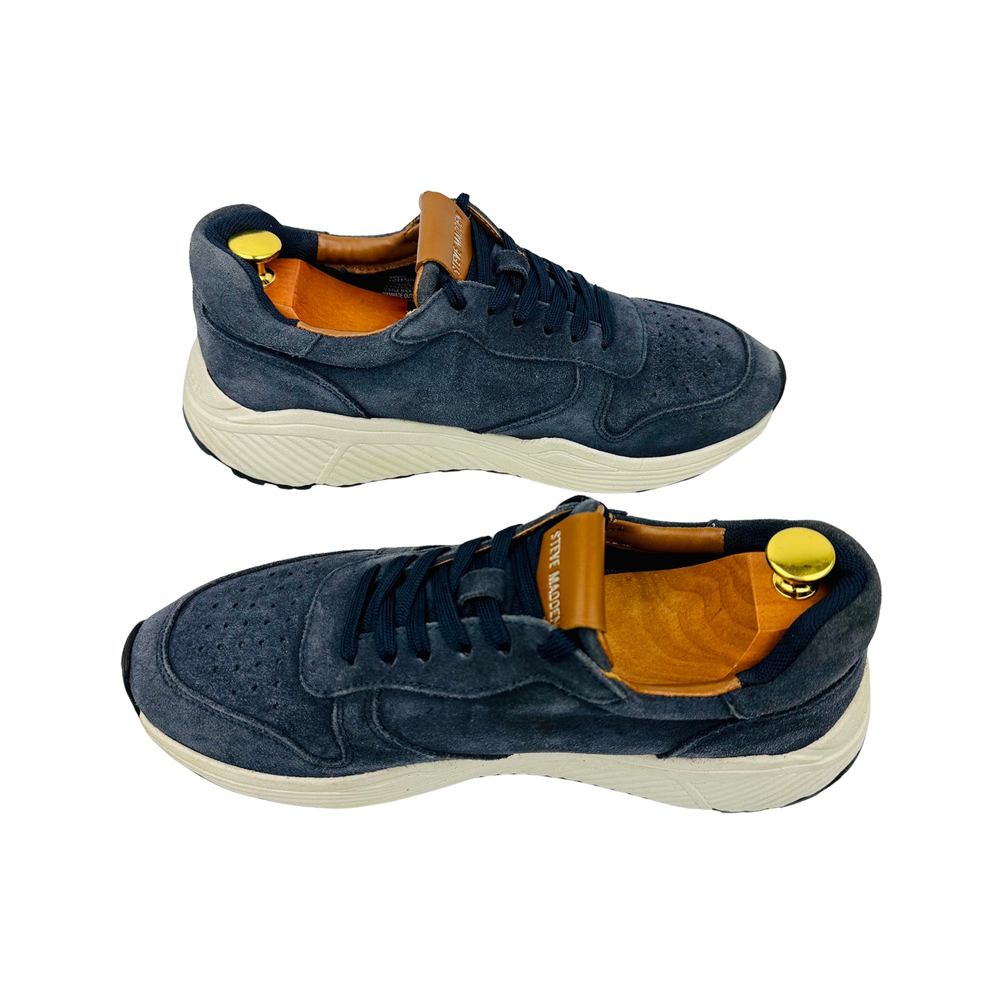 Steve Madden Sardan Navy Sneakers (Size 42)