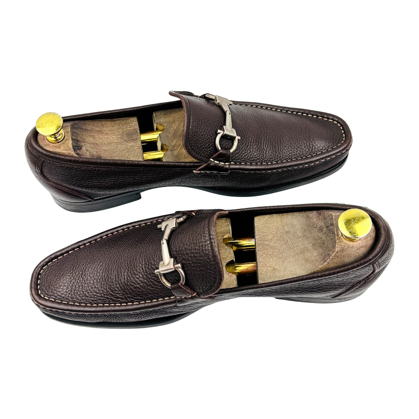 Salvatore Ferragamo Magnifico Gancini Bit Loafers (Size 42.5)