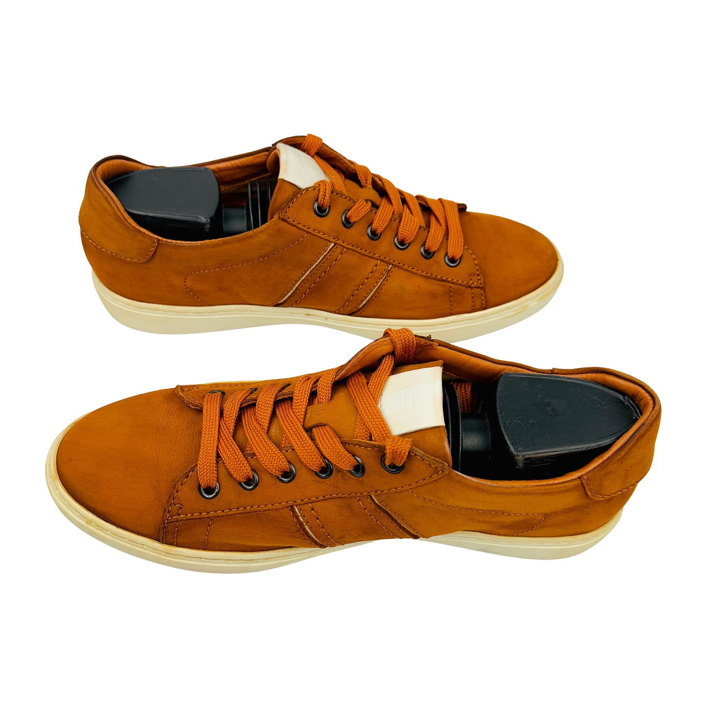 Tod's Men's Low-Top Brown Leather Sneakers (Size 41/41.5)