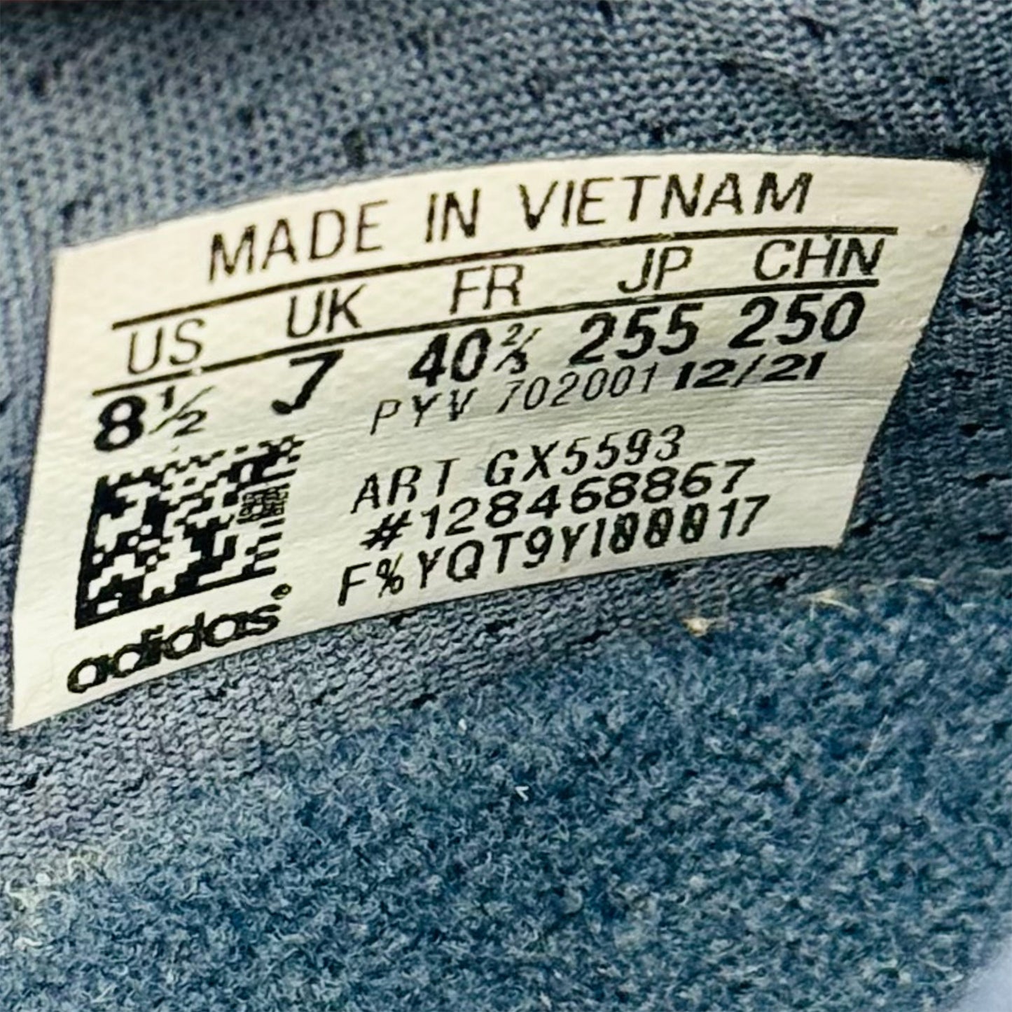 Adidas Ultraboost 22 'Collegiate Navy' Shoes (Size 40.5) - GX5593