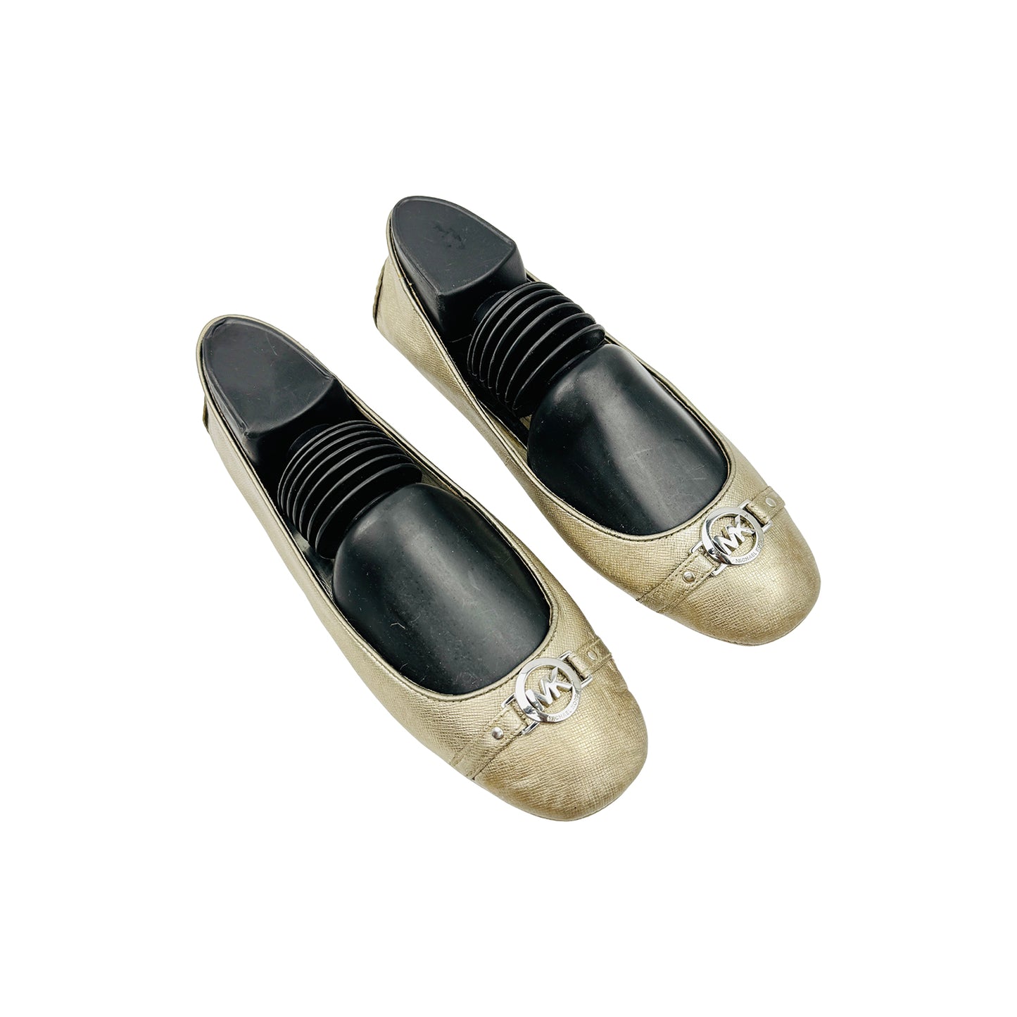 Michael Kors Fulton Leather Ballet Flats (Size 38.5)