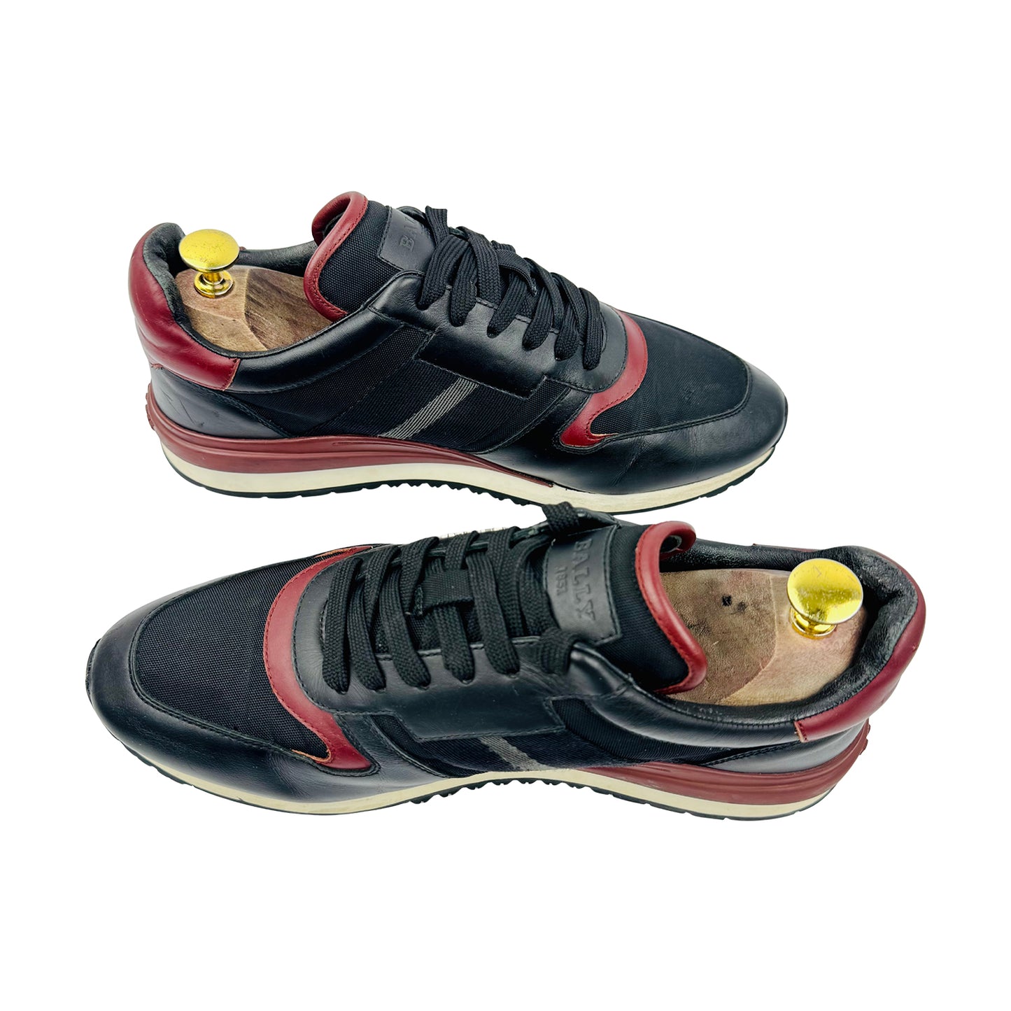 Bally Astar Black Leather Sneakers (Size 41) - ASTAR-TV560