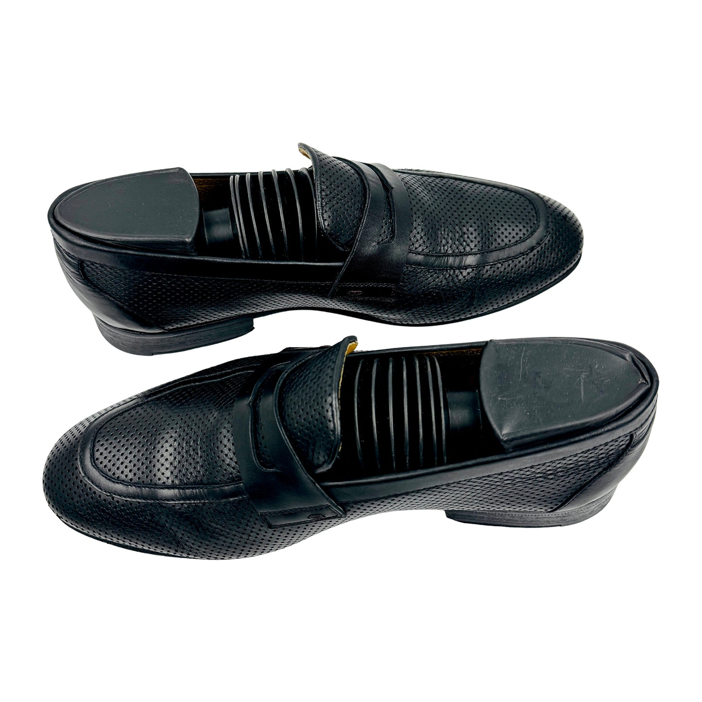 Amedeo Testoni Black Penny Loafer (Size 39/39.5) - 12664