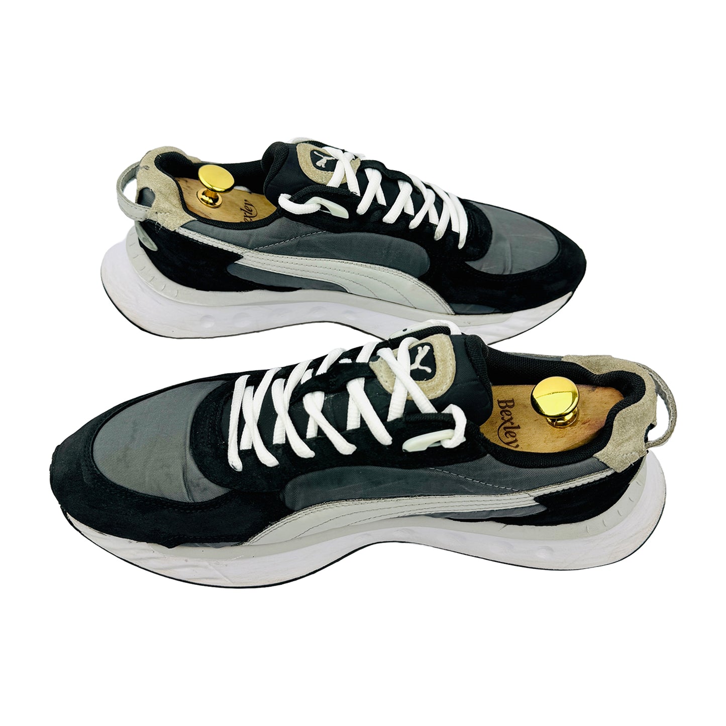 Cross image of Puma Men's Wild Rider Rollin Sneakers (Size 42.5/43) - 381517-02